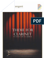 PDF Mangani M Theme For Clarinet
