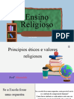 Princípios éticos e valores religiosos na educação