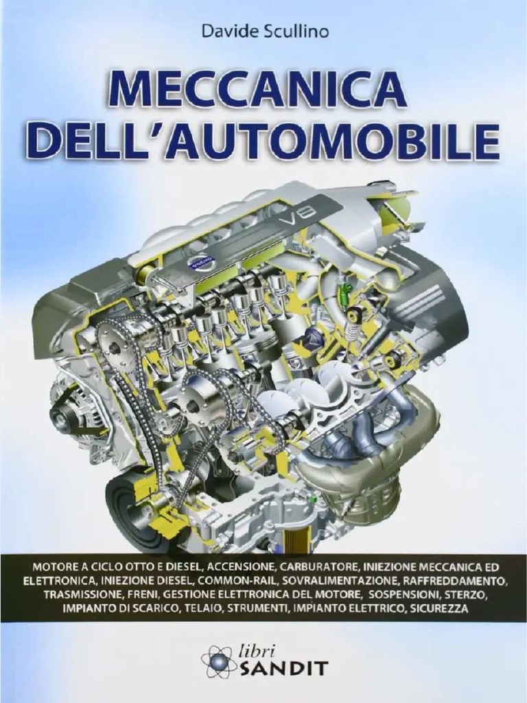 Manuel De Mécanique Zanichelli 2002 - Italien - Bon état - Livre Technique