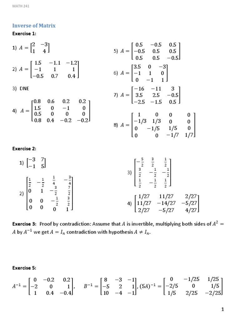 Answers - Worksheet 3 | Download Free PDF | Algebra | Functions And ...