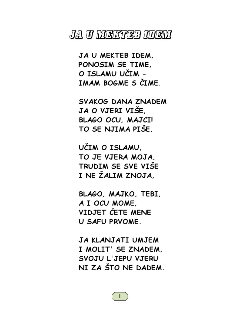RECITACIJE | PDF