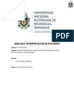 Cómo Los Ejes Del PNDH Se Vinculan Con El Que Hacer de La UNAN