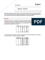 Avaliação de projetos de investimento com restrição orçamentária