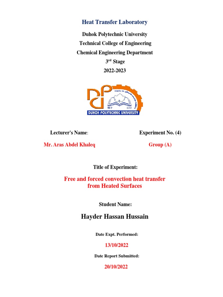 Free and Forced Convection Heat Transfer | Download Free PDF | Heat ...