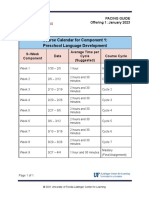 Emergent Component 1 Offering 1 Calendar - PLD