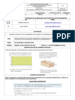 Plan de Clase 10 - Algebra Grado 9