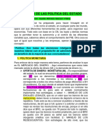 Macroeconomia Las Politica Del Estado 