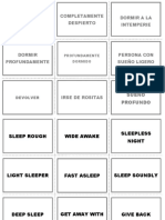 Flash Card SLEEP