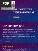 TTL2 LESSON 2 Bridging The Generation Gap