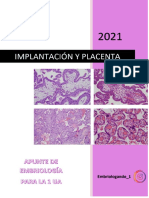 Implantación y Placenta
