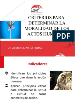 Clase Virtual 5. Los Criterios Que Rigen La Accion Humana