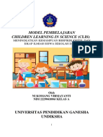 Model Pembelajaran Children Learning in Science (Clis) : Universitas Pendidikan Ganesha Undiksha