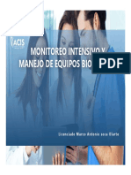 Monitoreo Intensivo y Manejo de Equipos Biomédicos