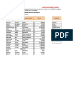 Ejercicio 1 - Excel 2019