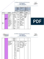 Planificación Cuarto Grado Segundo Parcial