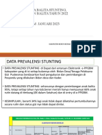 Revieuw Data Balita Stunting Dan Penimbangan Balita Tahun - 2022