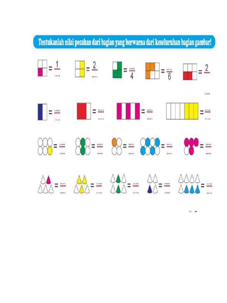 Pecahan Soal Kls 2 Pdf