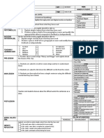 3E English Class Health Environment Lesson Plan