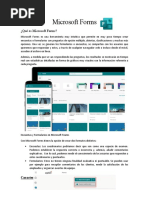 Configuración de Formularios y Cuestionarios en Microsoft Forms | PDF ...