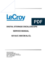 LeCroy 9314AX-CX Service Man