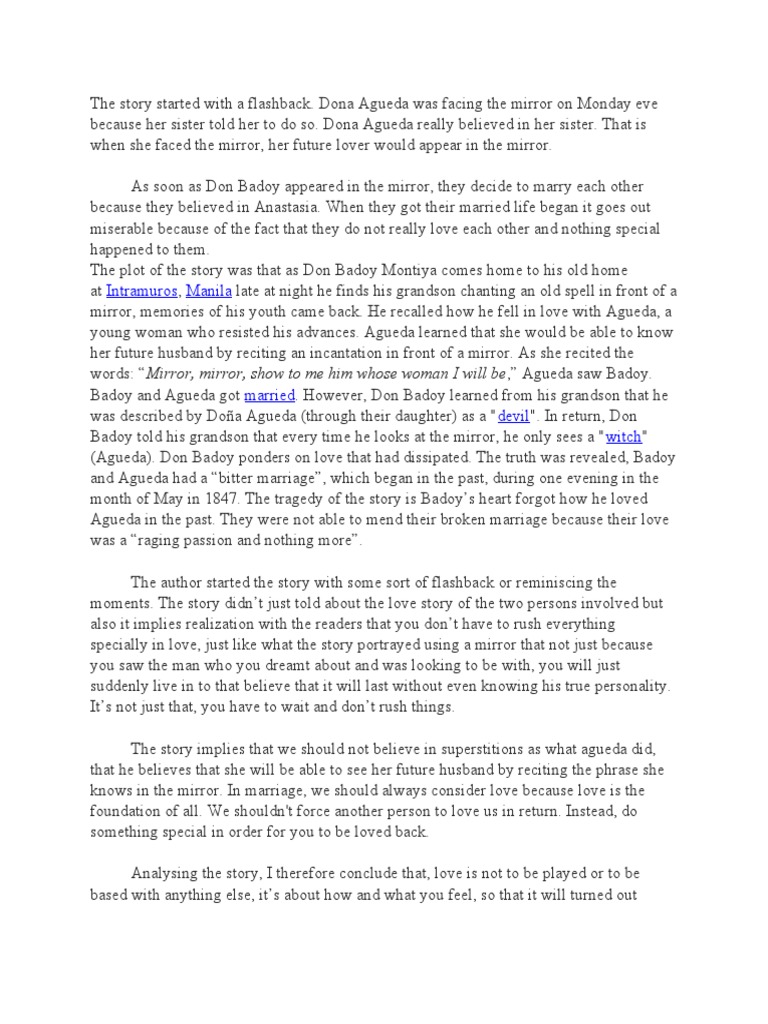 May Day Eve Analysis PDF