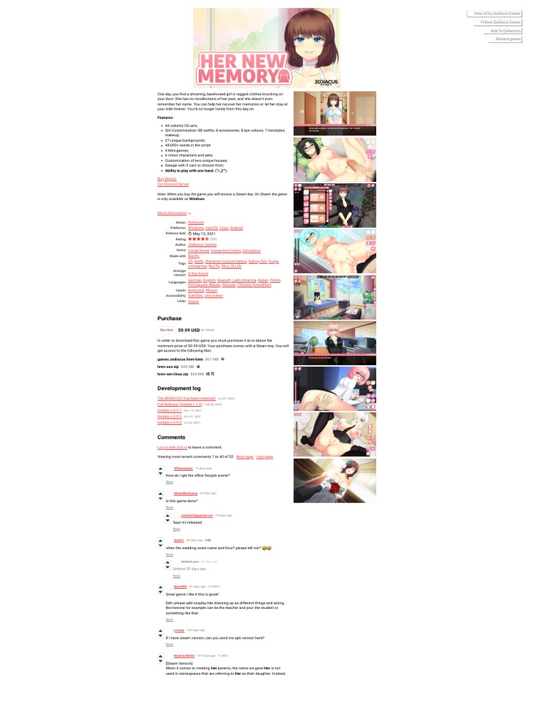 Her New Memory Game Overview PDF Android (Operating System) Computing