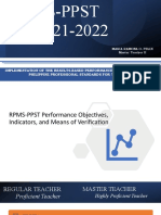 RPMS-PPST Implementation