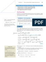 Product and Quotient Rules Higher-Order Derivatives