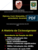 A História da Ciclooxigenase (COX