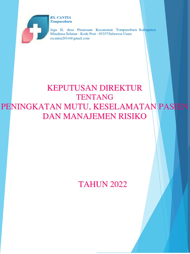 Keputusan Direktur RSCT | PDF