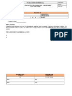 Evaluación Parcial