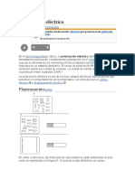 Polarización Eléctrica