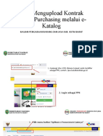 Cara Upload Kontrak Pada e Katalog