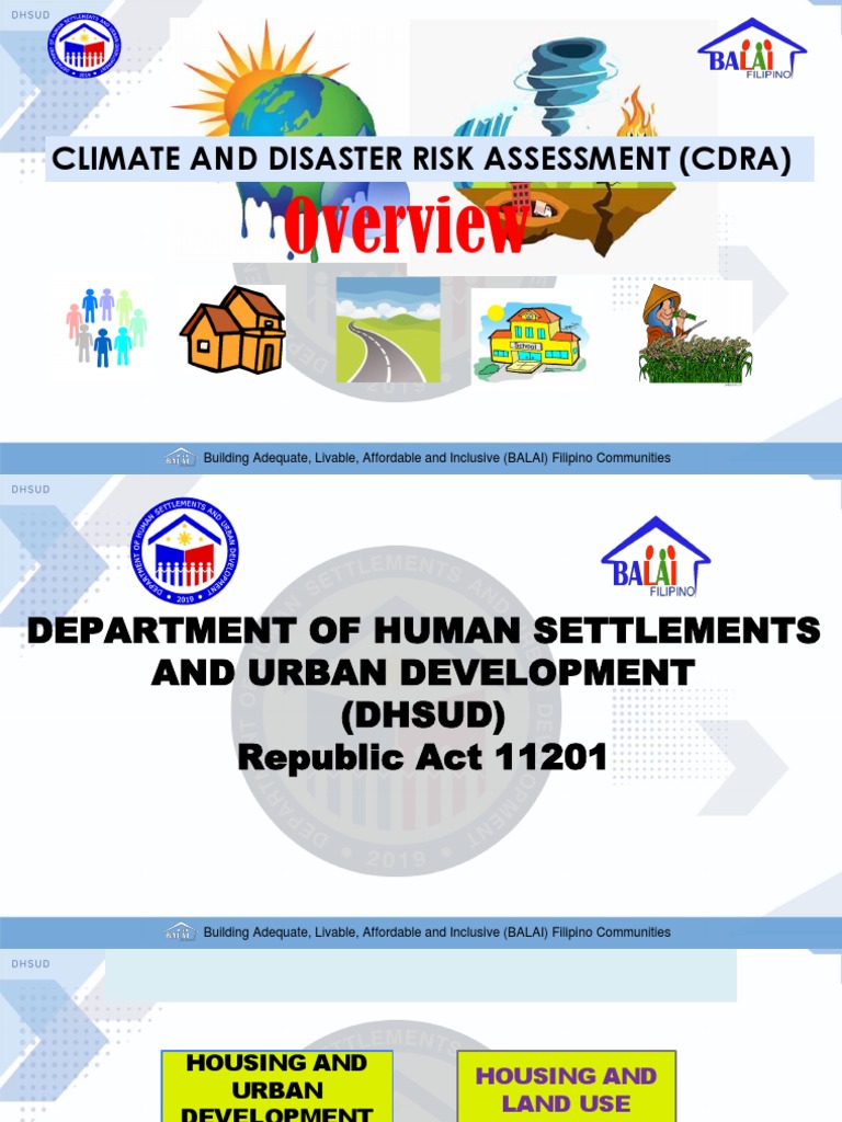 CDRA for BALAI Filipino Communities | PDF | Hazards | Disaster Risk ...