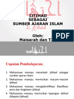 PPT Ijtihad Sebagai Sumber Ajaran Islam