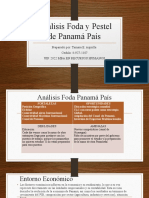 Análisis Foda y Pestel de Panamá País
