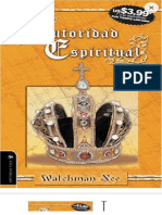 Autoridad Espiritual Nee, Watchman Amazon - Com.mx Libros