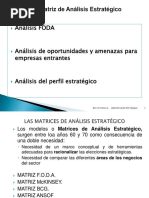 Matriz FODA (Maxi-Mini) | PDF