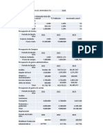 Presupuesto de Ventas Artesano Jabón Natural