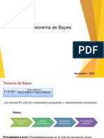 Tema Teorema de Bayes y Ejemplo