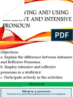 Identifying and Using Reflexive and Intensive Pronoun