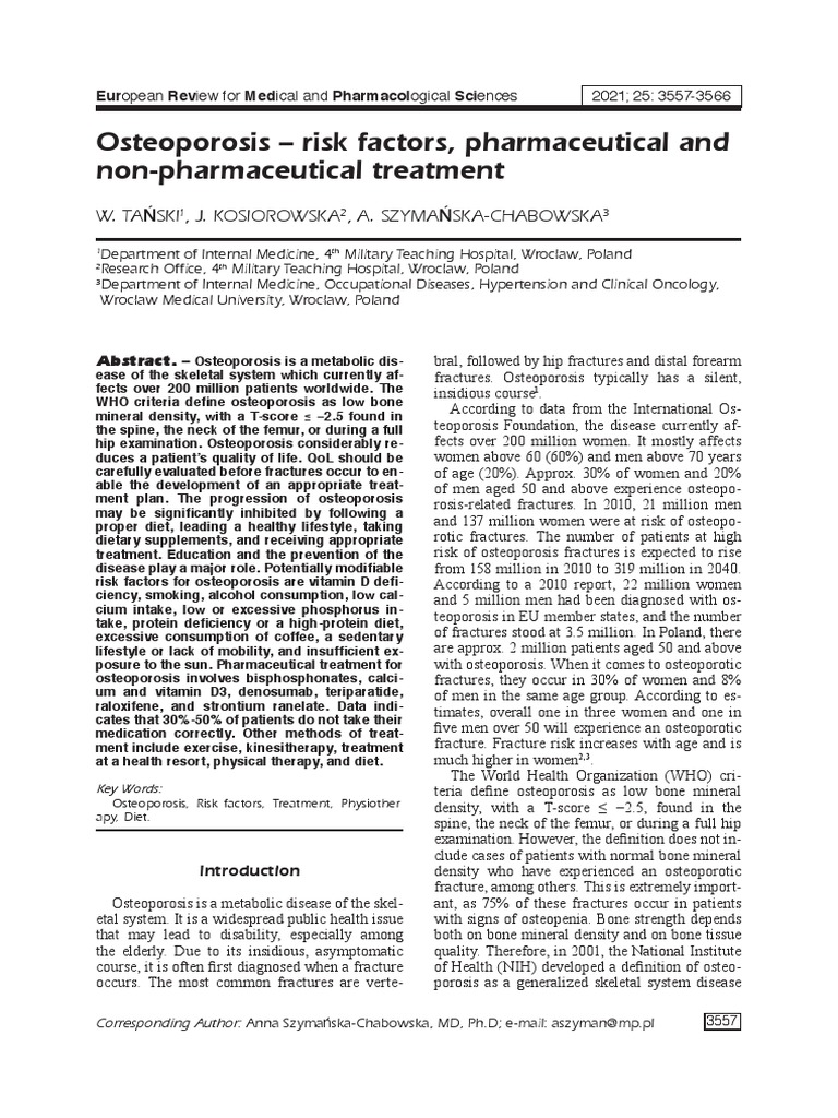 Image Result For Osteoporosis Research Resources