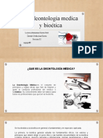 La Deontología Medica y Bioética - Equipo 08