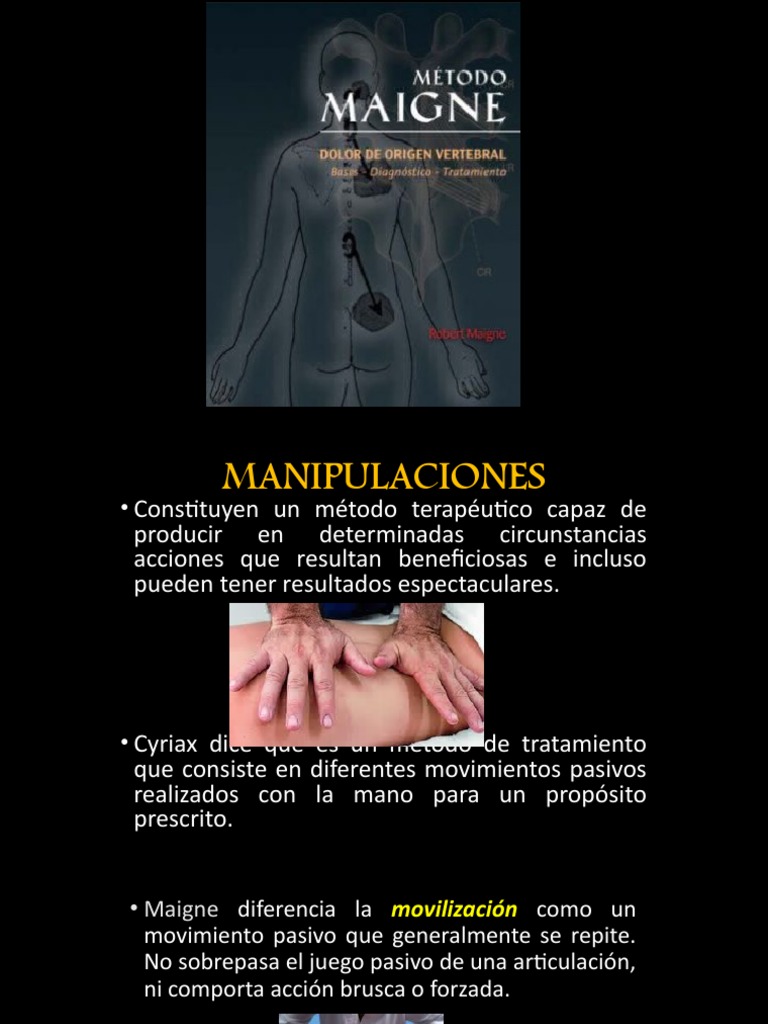 Estrella de Maigne PDF Articulación Dolor