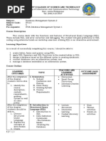 Database Management II