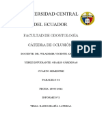 Informe 2 Radiología Lateral