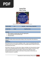 Alan Turing Lesson Plan