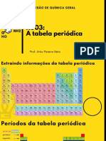 Revisão Química Geral Tabela Periódica