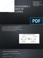 Martinez - Enrique - Presentacion - Tipos de Ecuaciones y Sistemas de Ecuaciones