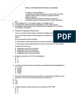 Repaso Rumbo A La Universidad Nacional de Colombia